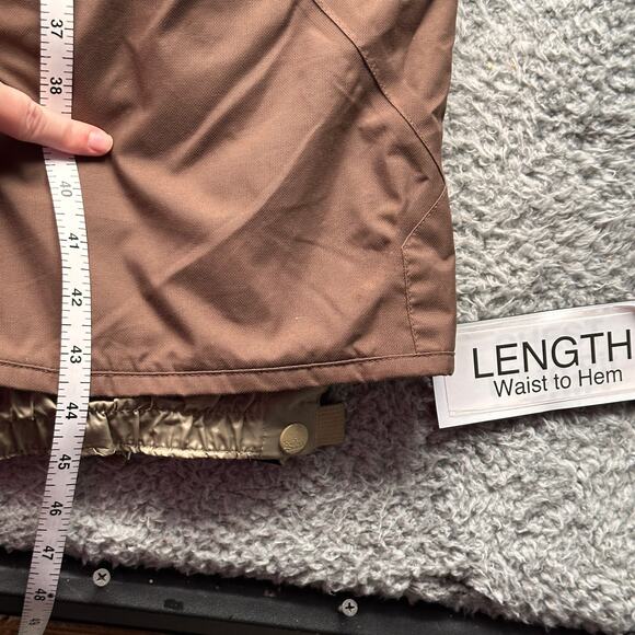 Foursquare Snowboard Outerwear Brown Pants Mens Large Pockets - Picture 7 of 14